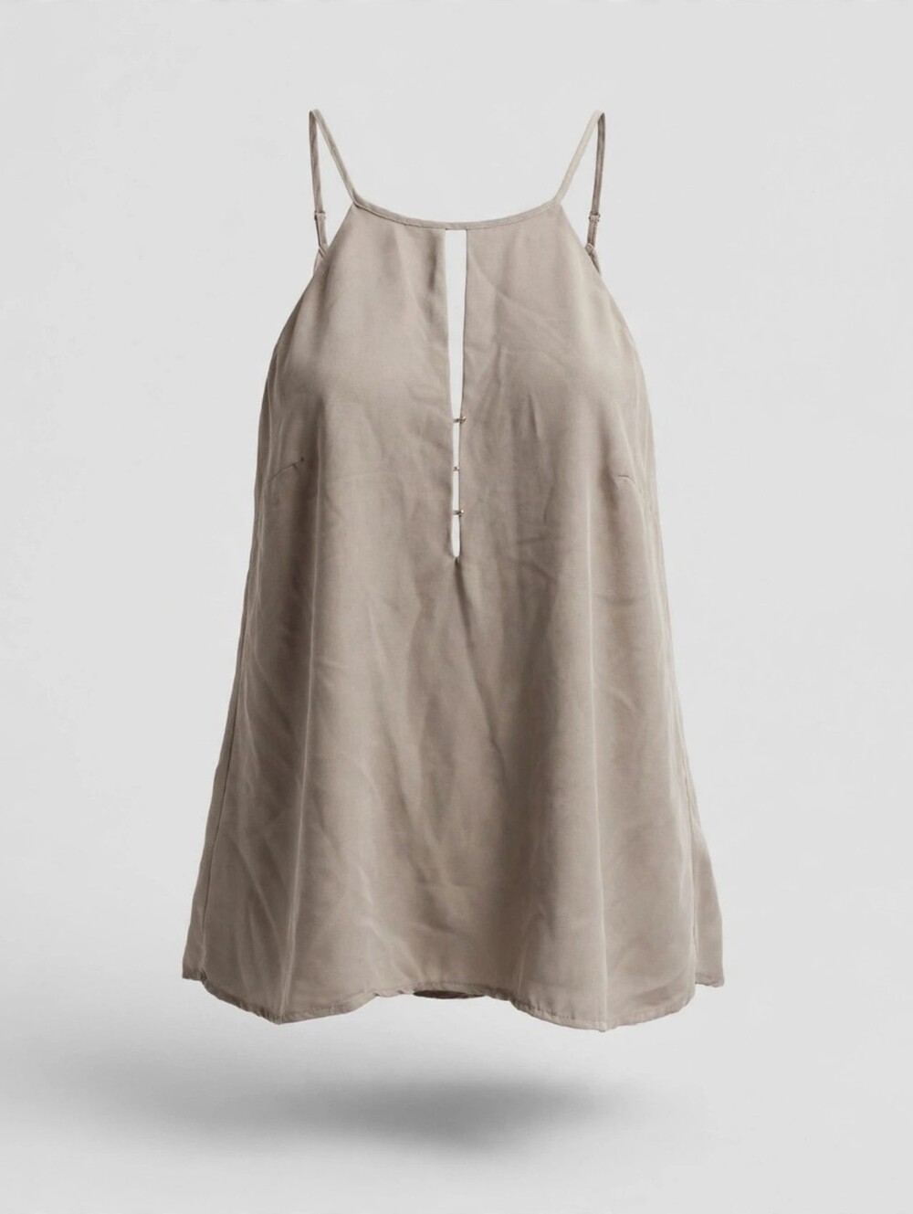 Dynamite Taupe Tank Top